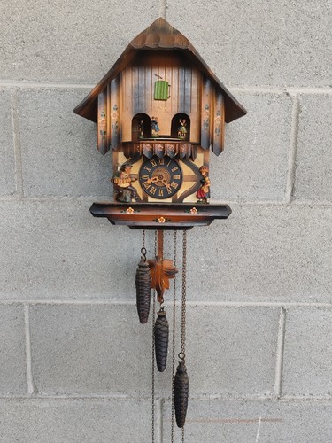 Orologio cucù foresta - orologio,