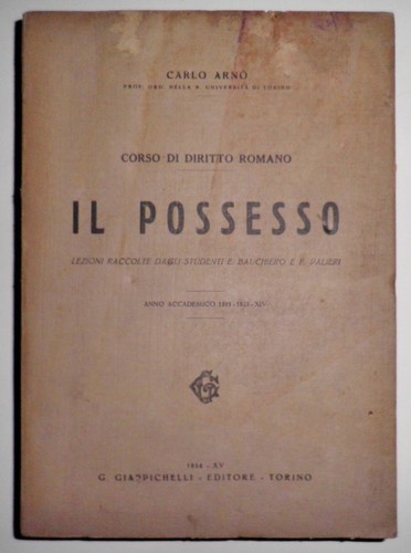 Carlo arnò possesso - carlo,