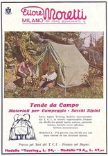 Pubblicita 1925 zaino alpino - zaino,