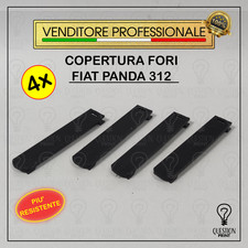 4x COPERTURA FORI PORTAPACCHI TETTO FIAT PANDA 312 TAPPI PORTABAGAGLI FIAT PANDA