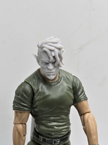 Printed zerak the elf - elf, head