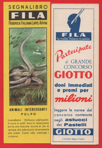 Segnalibro fila serie animali - segnalibro,