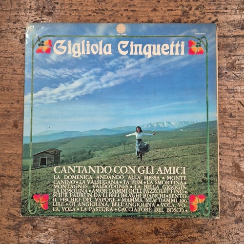 Gigliola cinquetti cantando - lp,