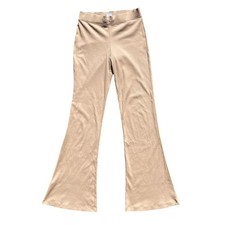 Nike pantalone tuta donna tessuto morbido con fondo ampio taglia M