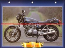 SUZUKI GSX 1100 GSX1100 1981 (1980-1983) : Fiche Moto #000733