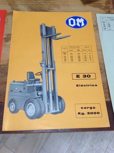 Depliant pubblicitario vintage - pubblicitario,