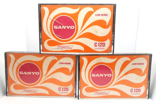 Rare vintage cassette sanyo - vintage,