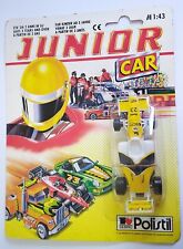 Polistil Junior Car 1/43 Slot Car Giallo in Blister