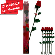 ROSA ROSSA IDEA REGALO PER SAN VALENTINO FESTA DELLA DONNA MAMMA ARTIFICIALE
