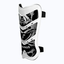 REUSCH SHINGUARD ATTRAKT LITE PARASTINCHI CON LACCI BIANCO NERO