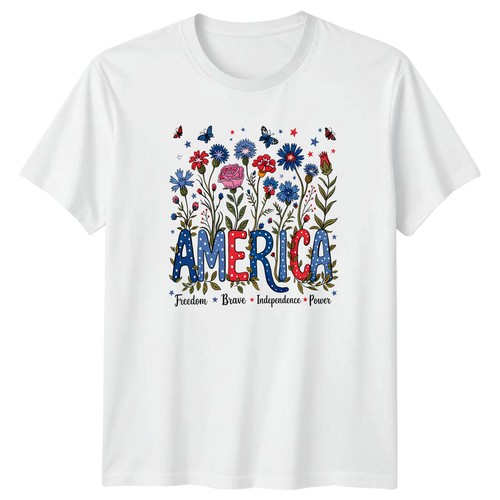 Maglietta america freedom - maglietta,