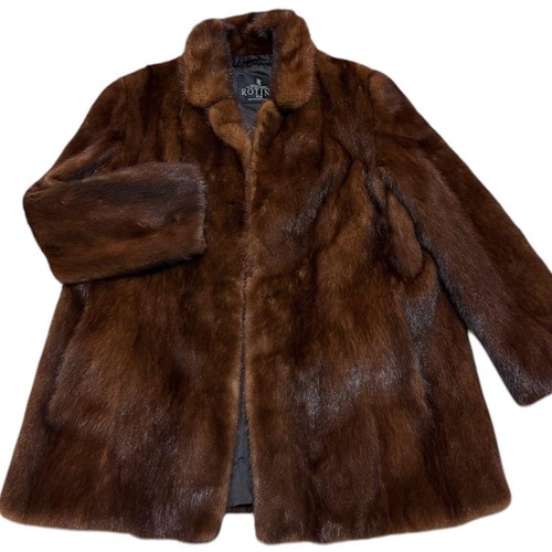 Cappotto vera pelliccia di - in,