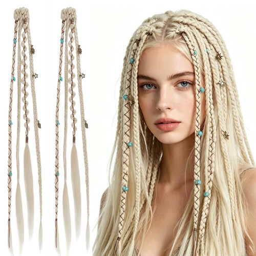 Clip braid hair extensions - in,