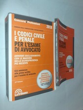 CODICI CIVILE PENALE ESAME