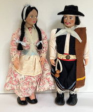 Coppia BAMBOLE vintage uomo