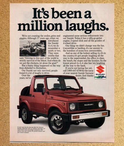 Suzuki 4x4 fuoristrada ruote - suzuki,