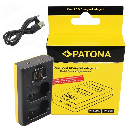 Caricabatteria usb doppio lcd - usb,