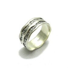 Sterling Silber Ring 8 mm