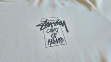 Stussy t-shirt vintage coat of
