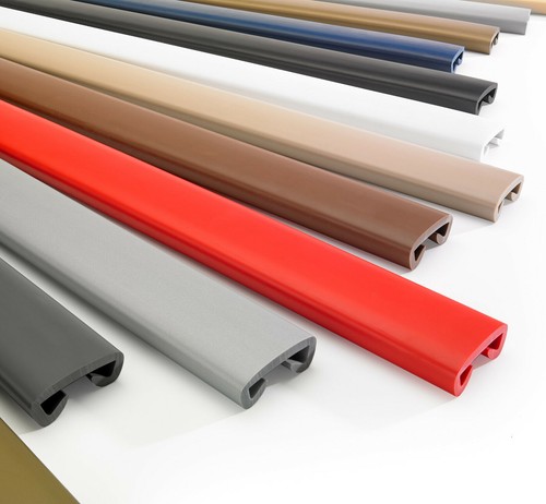 Quest corrimano pvc 40x8 - quest, mm