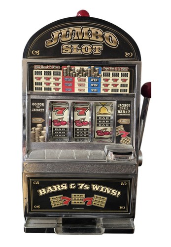 Vintage slot machine bank - vintage,