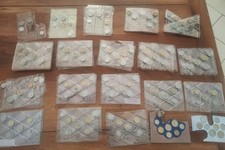 SERIE DIVISIONALE ITALIA no ARGENTO no 1 e 2 LIRE - 1969 1999 Leggi descrizione