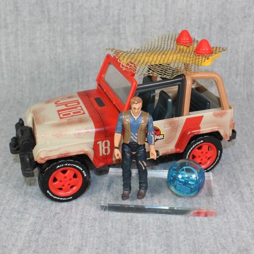 Jurassic world mattel - jurassic, jeep
