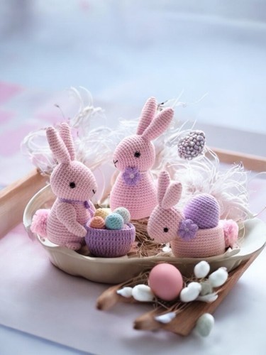 Pasqua all uncinetto - pasqua,