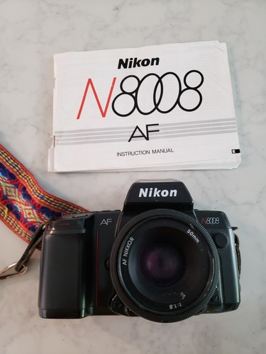 Nikon n8008 35mm - film, camera