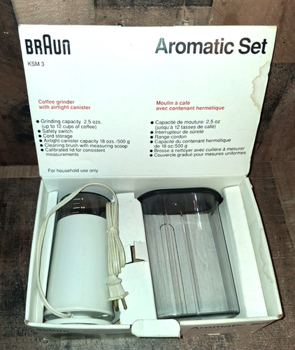 Set aromatico vintage braun - set,