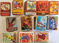 Lotto 500 carte miste Gormiti Dragon Ball Panini Adrenalyn Dragonix ecc LEGGI