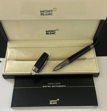 Penna a sfera Montblanc Meisterstück Mozart linea platino - nera - come nuova in scatola