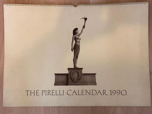 Calendario pirelli 1990 - pirelli,