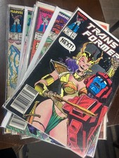 TRANSFORMERS MARVEL COMICS LOT