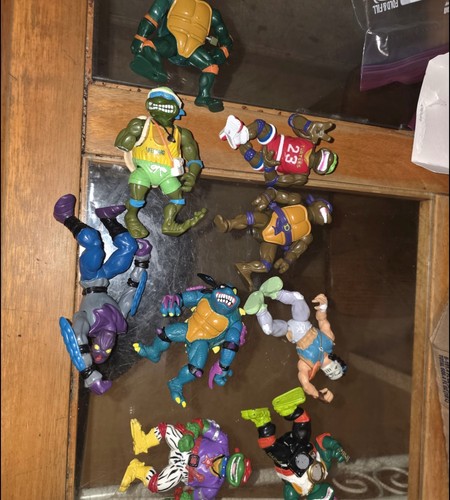Lotto figurine tmnt - lotto,