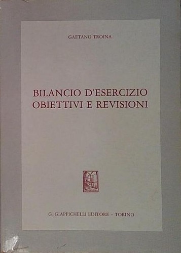 Troina bilancio esercizio - troina, d'esercizio