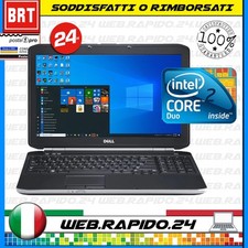 PC NOTEBOOK PORTATILE DELL LATITUDE E5520M 15" DUO RAM 4GB HDD 500GB OTTIMO_24H