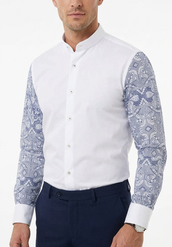 Camicia coreana slim - camicia,