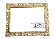 Cornice classica traforata oro