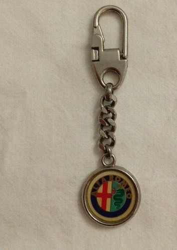 Portachiavi metallo alfa romeo - metallo,