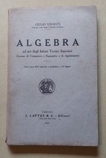 Giulio Vivanti ALGEBRA - S