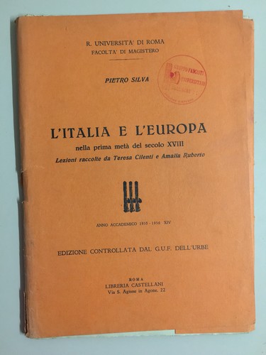 Italia europa di - l'europa, silva