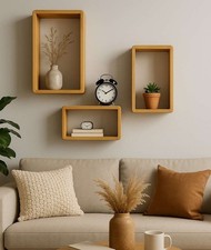 Set 3 mensole da parete