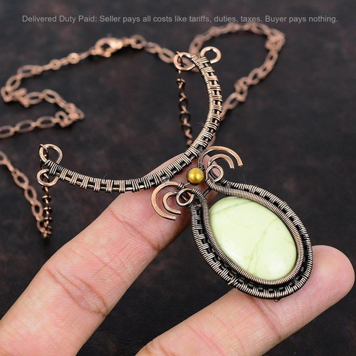 Copper oval serpentine - copper,