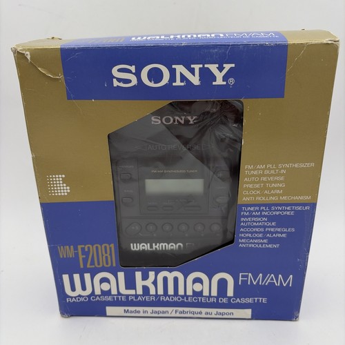 Vintage sony walkman f2081 - walkman, wm-f2081