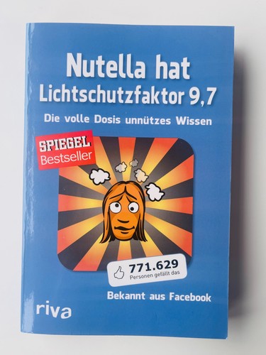 Nutella hat lichtschutzfaktor - nutella,