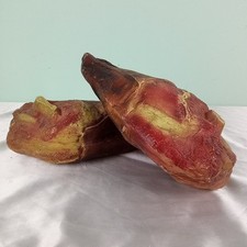 Prosciutto Crudo Italia  in Plastica Vecchio Negozio Bottega Vetrina Epoca '70