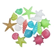  60 Pezzi Ciottoli Luminosi Decorazione Acquario Ciottoli Luminosi