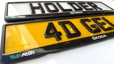 2x Skoda VRs Gel Lucido 3D