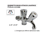 RUBINETTO 1/2"X3/4" BIUSO